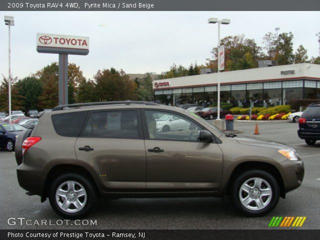2009 Toyota RAV4 4WD in Pyrite Mica
