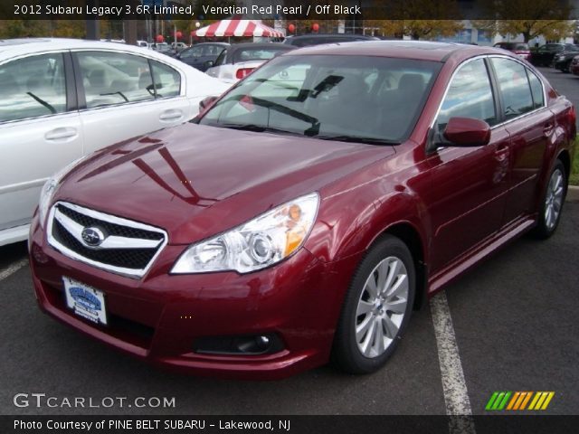 2012 Subaru Legacy 3.6R Limited in Venetian Red Pearl