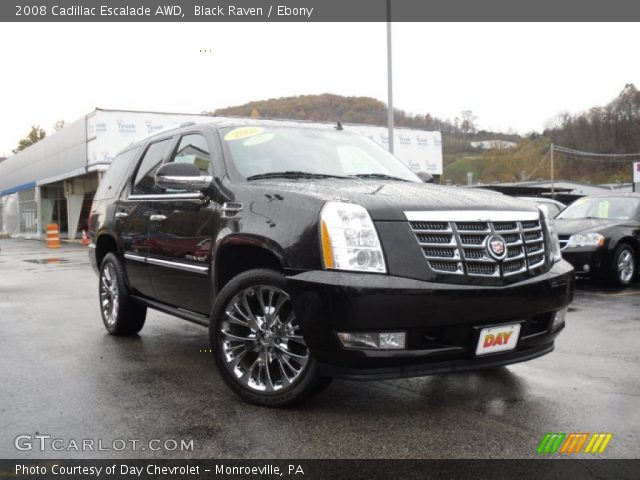 2008 Cadillac Escalade AWD in Black Raven