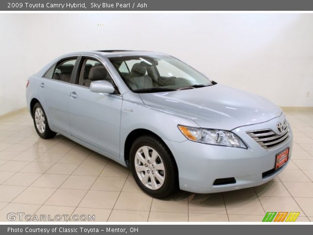 2009 Toyota Camry Hybrid in Sky Blue Pearl