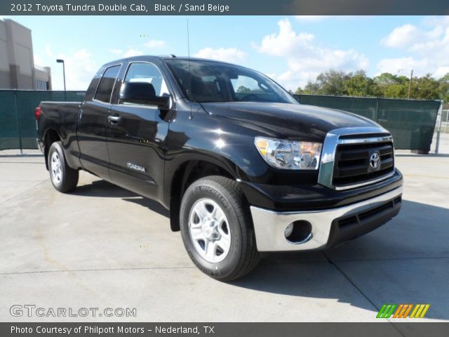 2012 Toyota Tundra Double Cab in Black