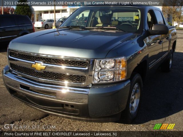 2011 Chevrolet Silverado 1500 XFE Crew Cab in Blue Granite Metallic