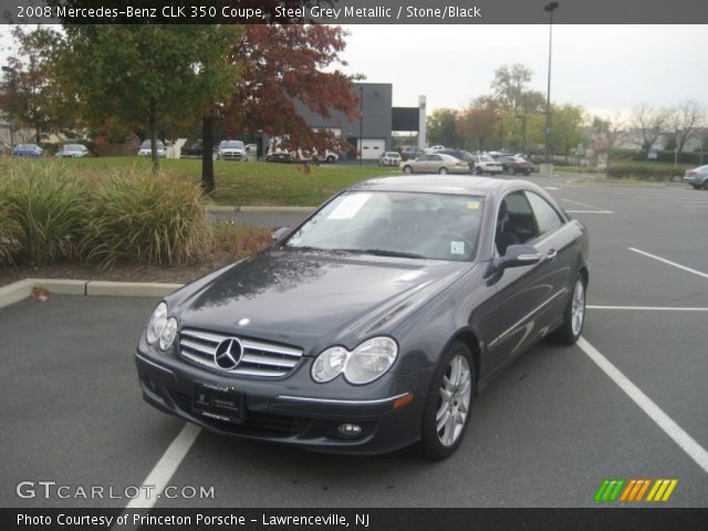 2008 Mercedes-Benz CLK 350 Coupe in Steel Grey Metallic