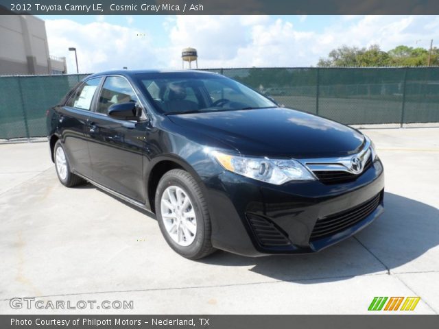 2012 Toyota Camry LE in Cosmic Gray Mica