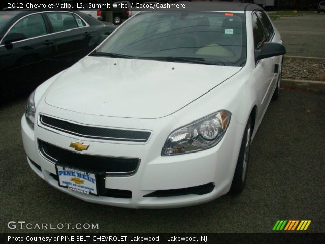 2012 Chevrolet Malibu LS in Summit White