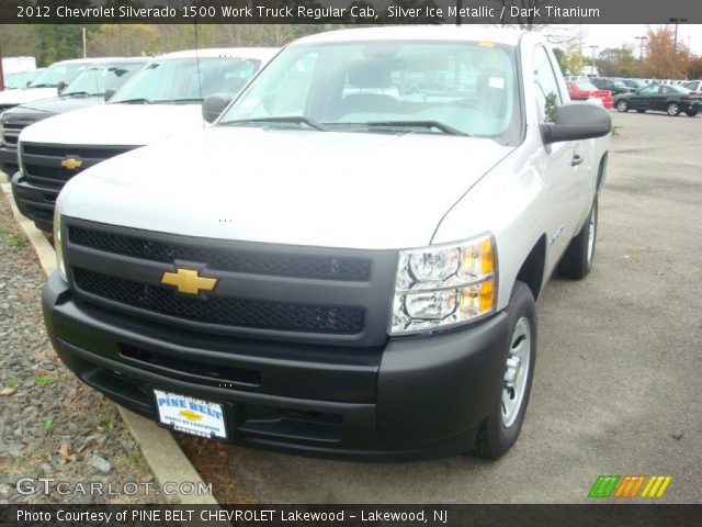 2012 Chevrolet Silverado 1500 Work Truck Regular Cab in Silver Ice Metallic