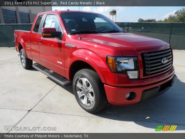 2011 Ford F150 FX2 SuperCab in Red Candy Metallic