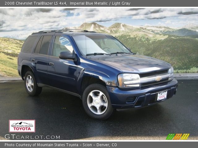 2008 Chevrolet TrailBlazer LS 4x4 in Imperial Blue Metallic