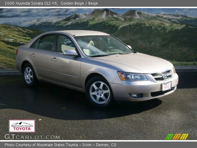 2006 Hyundai Sonata GLS V6 in Golden Beige