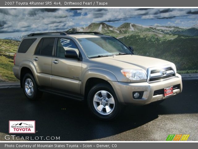 2007 Toyota 4Runner SR5 4x4 in Driftwood Pearl