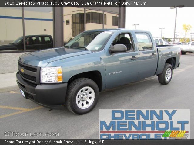 2010 Chevrolet Silverado 1500 Crew Cab in Blue Granite Metallic