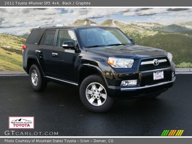 2011 Toyota 4Runner SR5 4x4 in Black