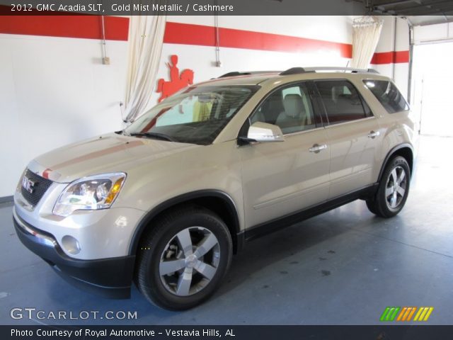 2012 GMC Acadia SLT in Gold Mist Metallic