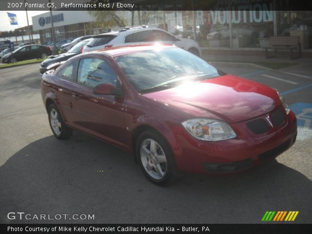 2007 Pontiac G5  in Performance Red