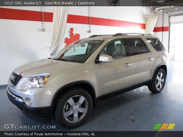 2012 GMC Acadia SLT in Gold Mist Metallic