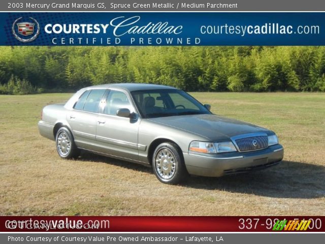 2003 Mercury Grand Marquis GS in Spruce Green Metallic