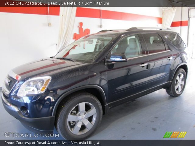 2012 GMC Acadia SLT in Deep Blue Metallic