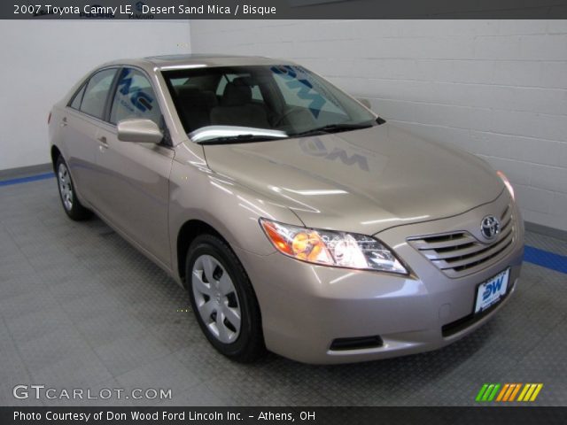 2007 Toyota Camry LE in Desert Sand Mica