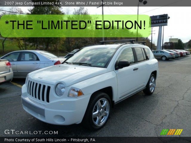 2007 Jeep Compass Limited 4x4 in Stone White