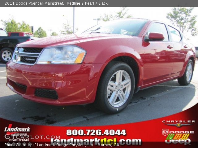 2011 Dodge Avenger Mainstreet in Redline 2 Pearl