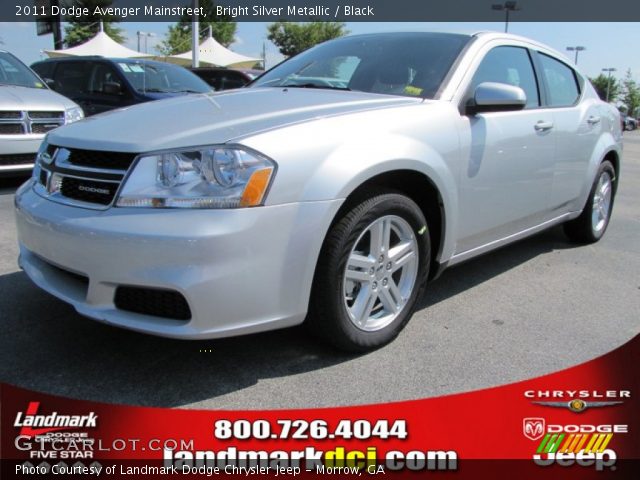 2011 Dodge Avenger Mainstreet in Bright Silver Metallic