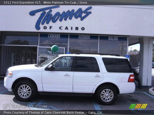 2011 Ford Expedition XLT in White Platinum Tri-Coat