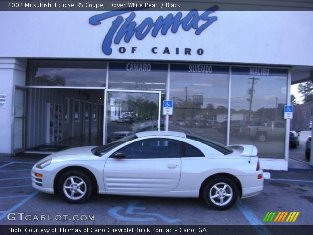 2002 Mitsubishi Eclipse RS Coupe in Dover White Pearl