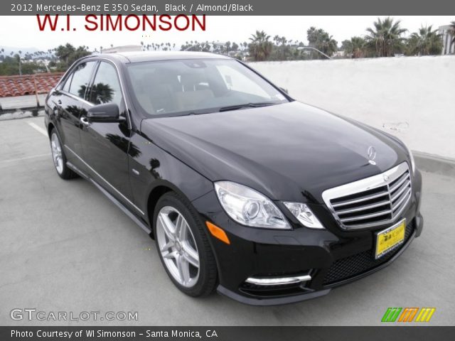 2012 Mercedes-Benz E 350 Sedan in Black