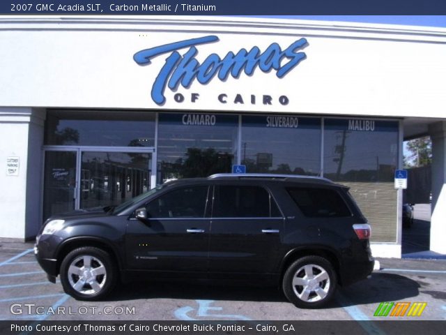 2007 GMC Acadia SLT in Carbon Metallic