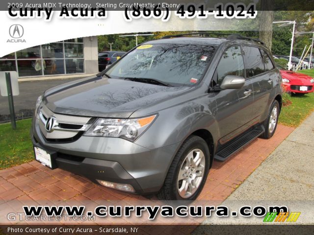 2009 Acura MDX Technology in Sterling Gray Metallic