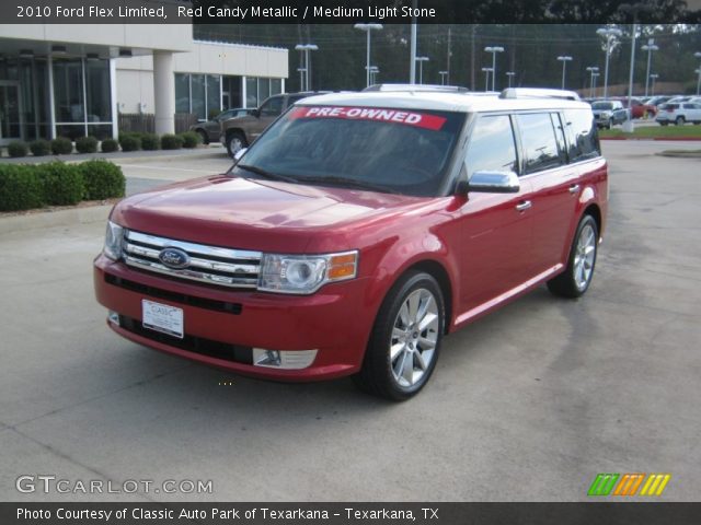 2010 Ford Flex Limited in Red Candy Metallic