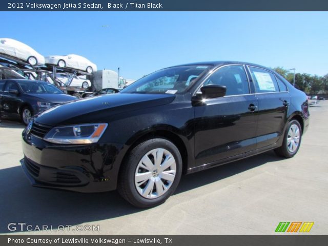 2012 Volkswagen Jetta S Sedan in Black