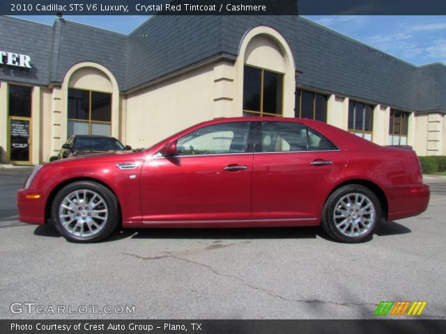 2010 Cadillac STS V6 Luxury in Crystal Red Tintcoat