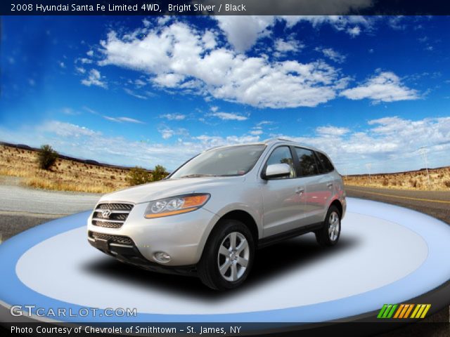 2008 Hyundai Santa Fe Limited 4WD in Bright Silver