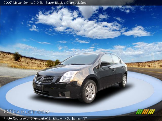 2007 Nissan Sentra 2.0 SL in Super Black