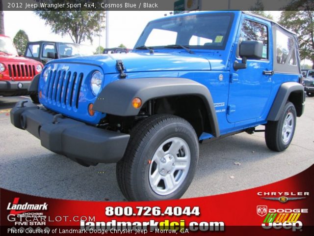 2012 Jeep Wrangler Sport 4x4 in Cosmos Blue