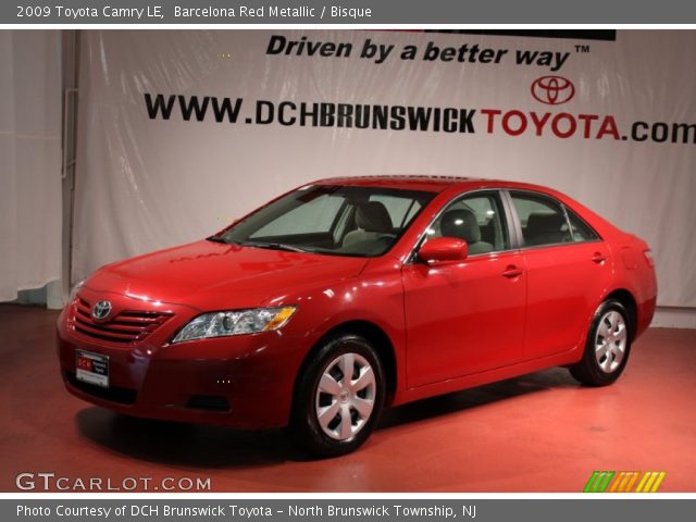 2009 Toyota Camry LE in Barcelona Red Metallic