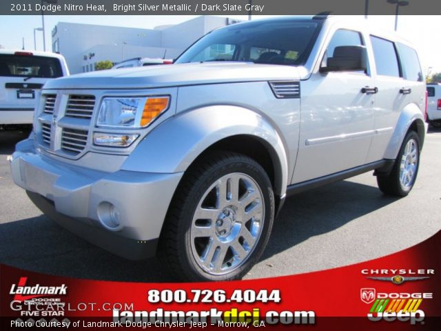 2011 Dodge Nitro Heat in Bright Silver Metallic