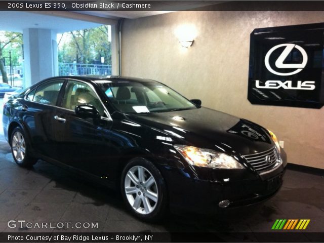 2009 Lexus ES 350 in Obsidian Black