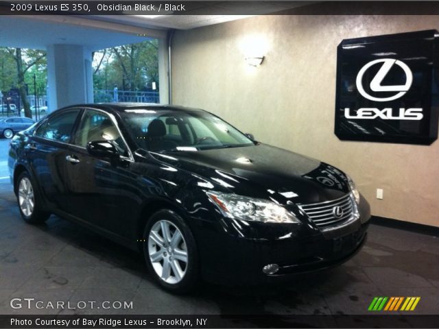 2009 Lexus ES 350 in Obsidian Black