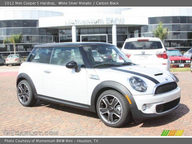 2012 Mini Cooper S Hardtop in White Silver Metallic
