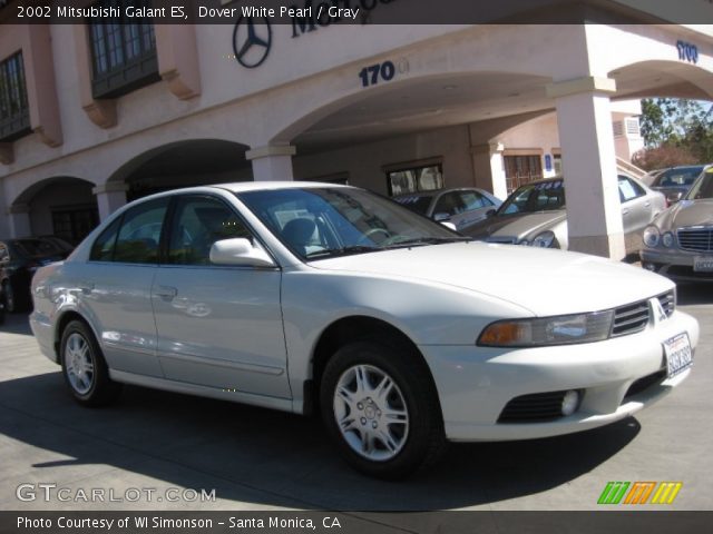 2002 Mitsubishi Galant ES in Dover White Pearl