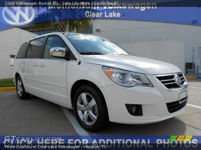 2009 Volkswagen Routan SEL in Calla Lilly White