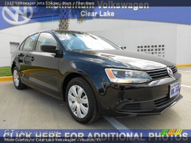 2012 Volkswagen Jetta S Sedan in Black