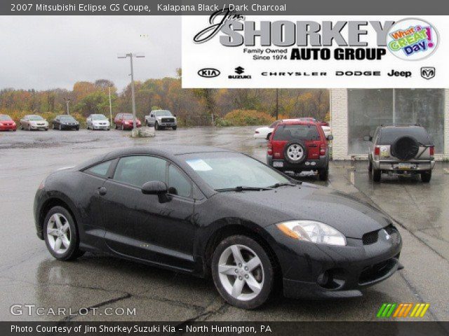 2007 Mitsubishi Eclipse GS Coupe in Kalapana Black