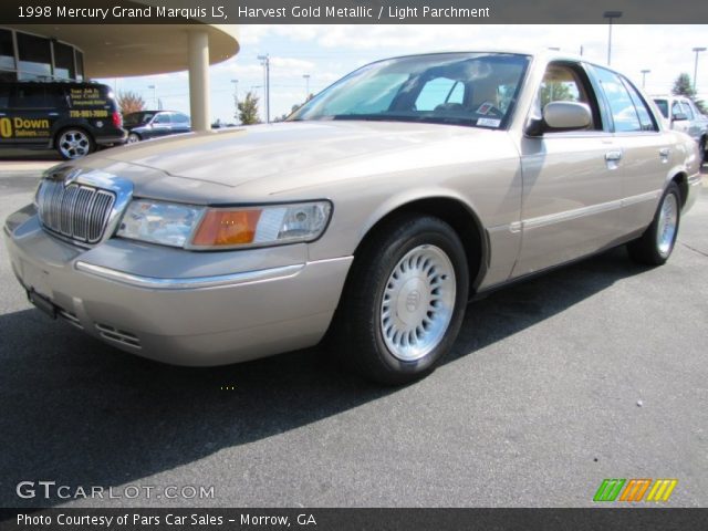 1998 Mercury Grand Marquis LS in Harvest Gold Metallic