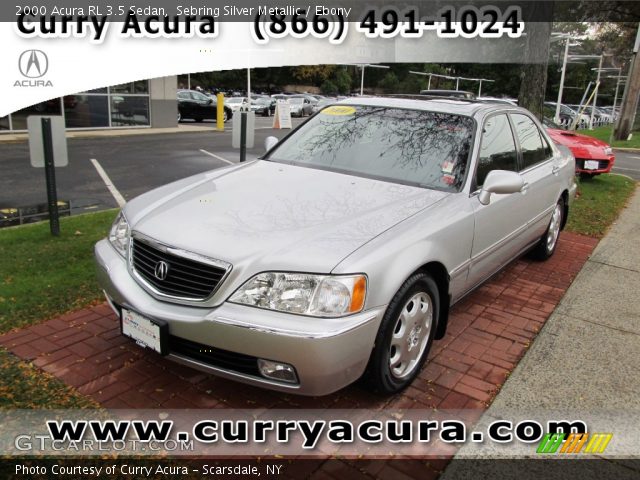 2000 Acura RL 3.5 Sedan in Sebring Silver Metallic
