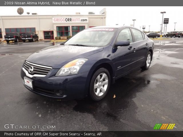 2009 Nissan Altima Hybrid in Navy Blue Metallic