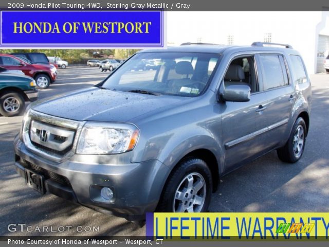 2009 Honda Pilot Touring 4WD in Sterling Gray Metallic