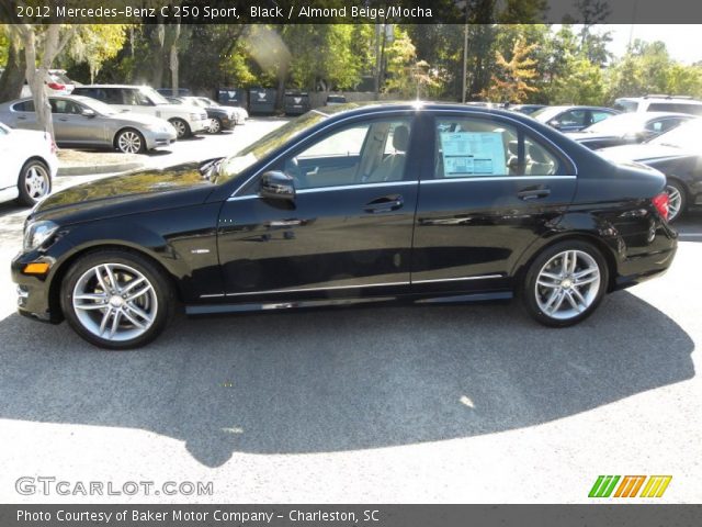2012 Mercedes-Benz C 250 Sport in Black